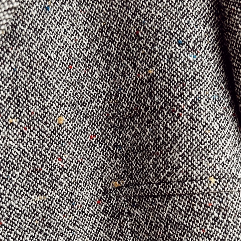 Jasper and Company ASL Petite Heathered Gray Wool Blazer, size 8P - Picture 8 of 8